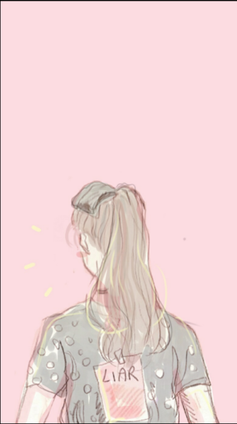 335x600 Girl Drawing Tumblr - Girl Drawing Photo