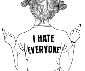 300x250 Images About Black And White Draw Girl On We Heart It See - Girl Drawing Photo