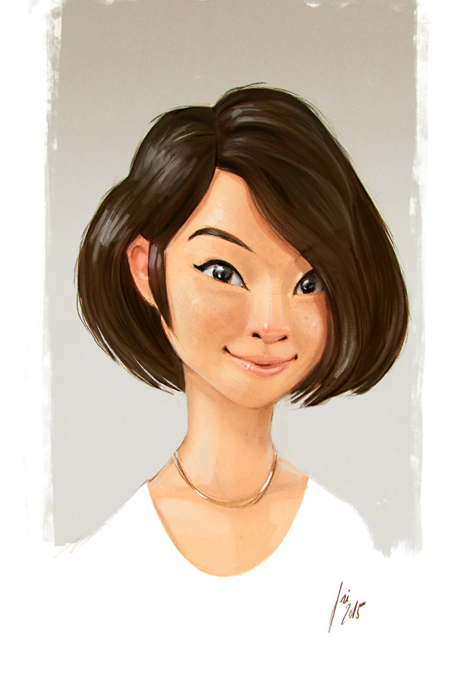 680x1000 Drawing Gallery Art Of Jose Alves Da Silva - Girl Drawing Picture