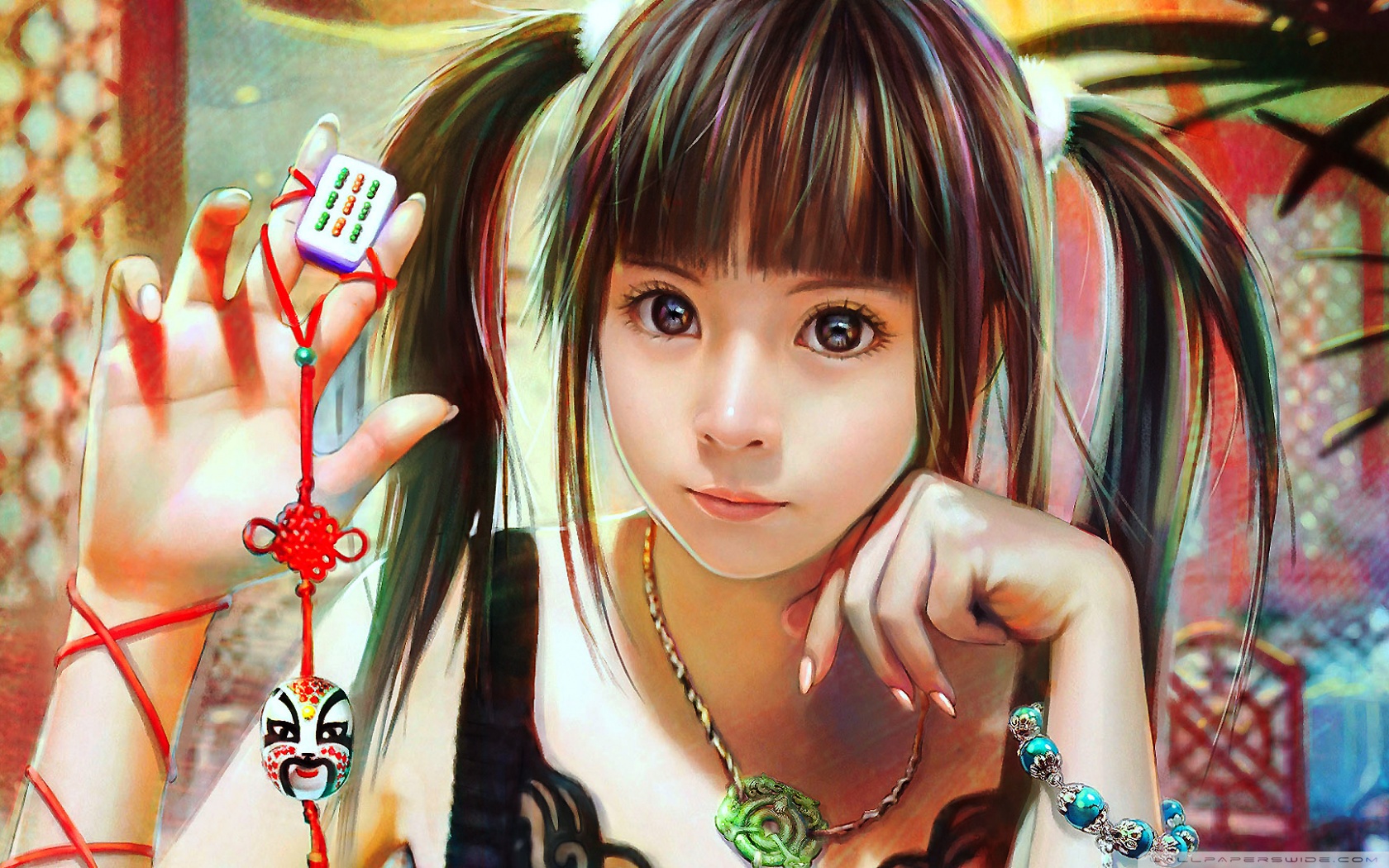 1680x1050 girl drawing hd desktop wallpaper for ultra hd tv wide - Girl Drawing Wallpaper