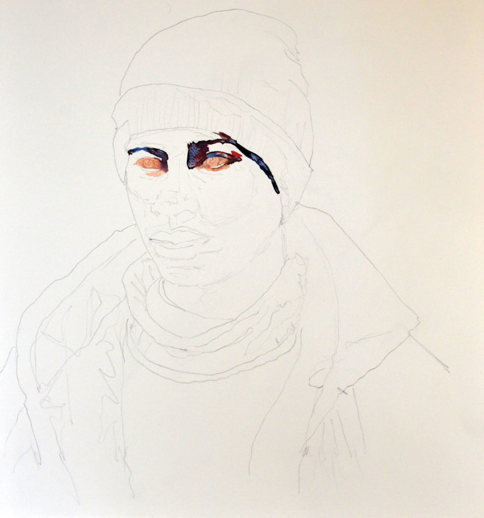 958x1024 painting loose tried and true watercolor painting tips - Girl Drawing Watercolor