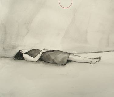 375x319 girl dreaming drawing - Girl Dreaming Drawing