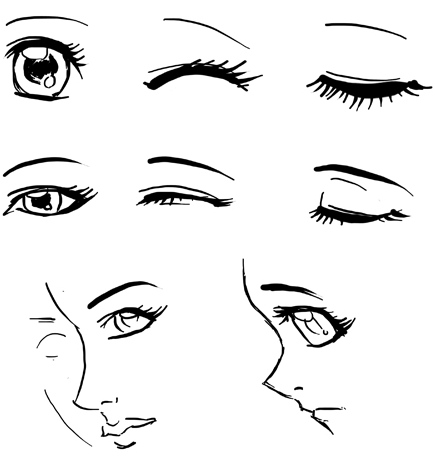 435x463 Draw Girl Anime Eyes Archives - Girl Eyes Drawing