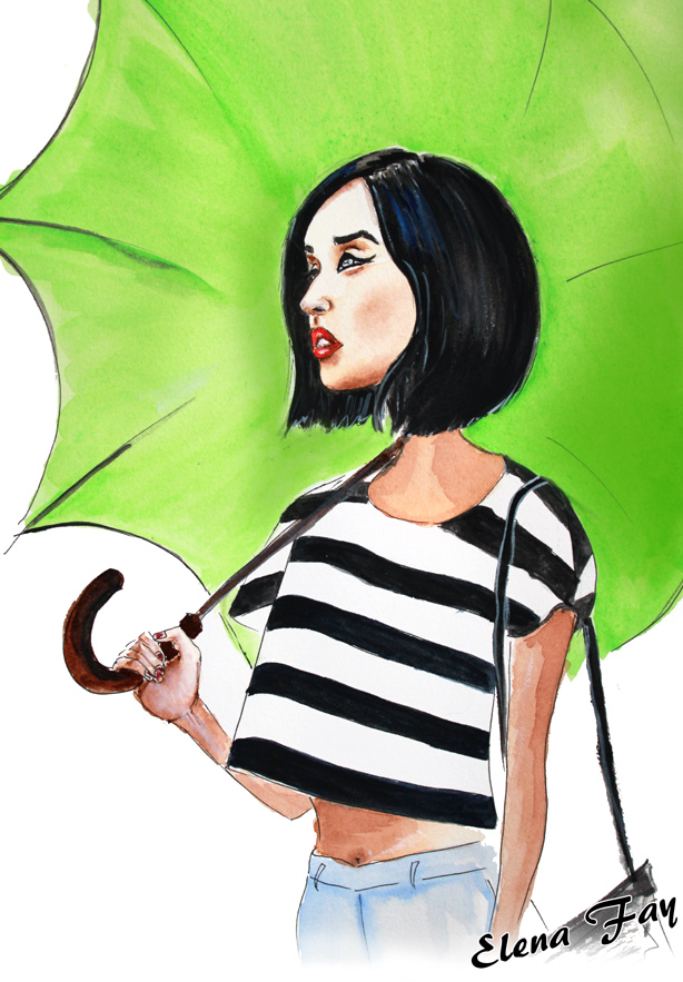 614x883 Fashion Inspiration Gary Pepper - Girl Fashion Drawing