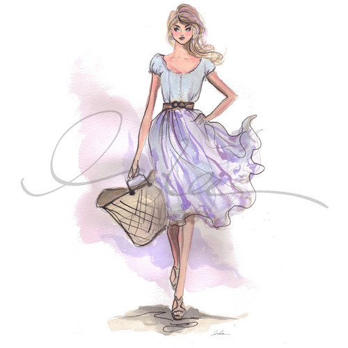 500x500 Picz Ge - Girl Fashion Drawing