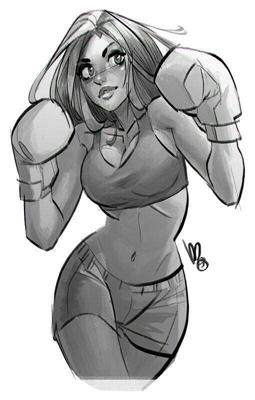 510x800 Girl Fighting Jordayn Art, Illustration Art, Character Art - Girl Fighting Drawing