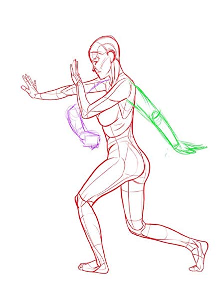 433x606 laminated poster female fighting fight woman girl people - Girl Fighting Drawing