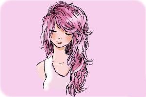300x200 How To Draw Girl Hair - Girl Hair Drawing