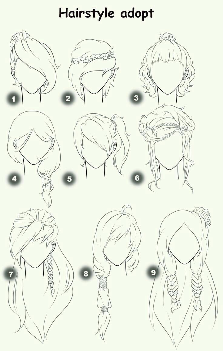 Girl Hairstyles Drawing At Paintingvalley Com Explore Collection