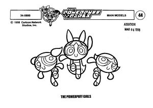 300x212 Powerpuff Girl Cartoon Network - Girl Model Drawing