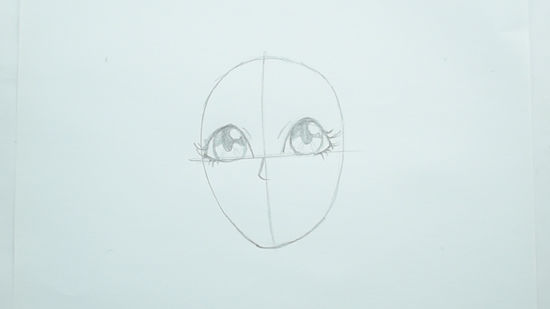 550x309 How To Draw A Girl's Face - Girl Nose Drawing