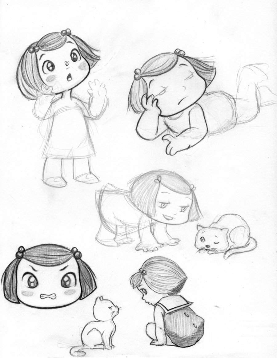 900x1165 How To Draw A Girl Pose - Girl Poses Drawing