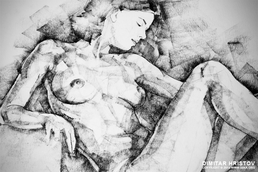 850x567 Sketchbook - Girl Poses Drawing