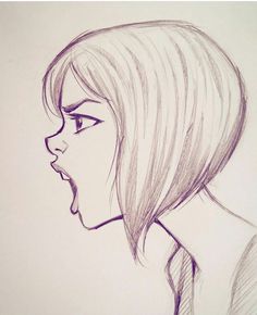 236x290 Best Female Face Profile Images Drawing Faces, Drawing - Girl Profile Drawing