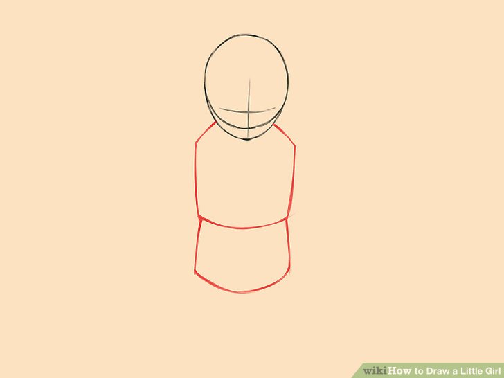 728x546 How To Draw A Little Girl - Girl Reading A Book Drawing