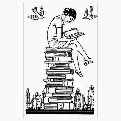 400x400 Jenn's Advice And Tips The Alpha Wolf Series - Girl Reading A Book Drawing