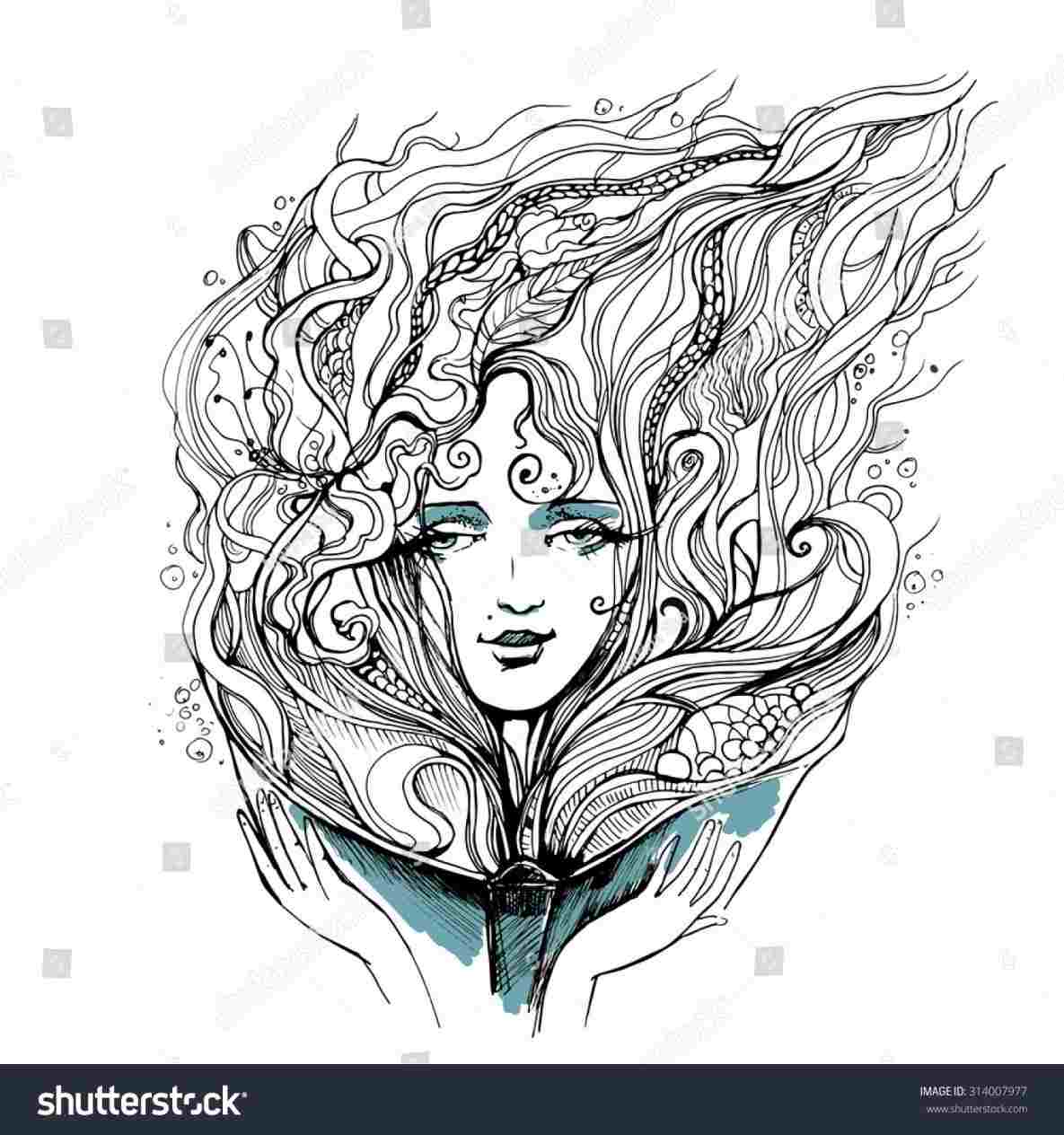 1185x1264 Girl Reading Books Drawing - Girl Reading Book Drawing