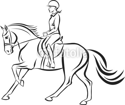 400x336 the girl riding on a horse buy photos ap images detailview - Girl Riding Horse Drawing