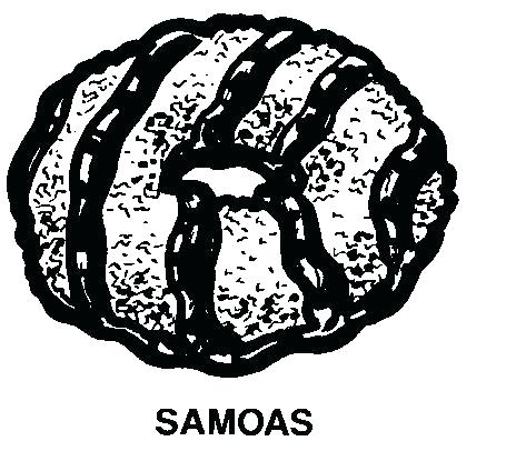 464x406 girl scout cookies coloring pages cookie stylish inspiration - Girl Scout Cookie Drawing