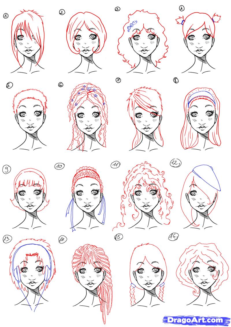 How To Draw A Beautiful Girl Step By Step