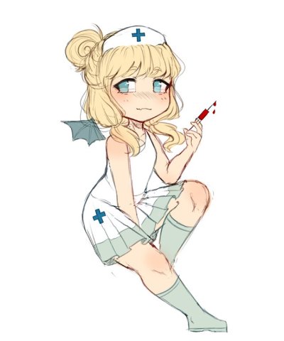 400x480 Girl Vampire Tumblr - Girl Vampire Drawing