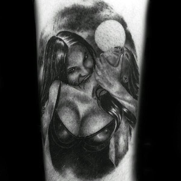 600x600 Vampire Tattoos For Men - Girl Vampire Drawing
