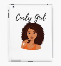 210x230 curly hair drawing ipad cases skins redbubble - Girl With Curly Hair Drawing