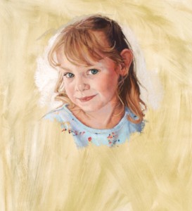 273x300 Pastel Techniques How To Paint A Portrait - Girl With Red Hair Drawing