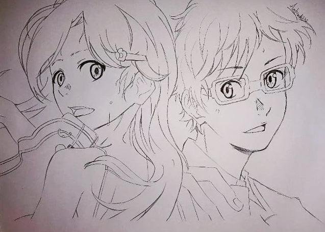 637x455 my girlfriend drawing anime amino - Girlfriend Drawing