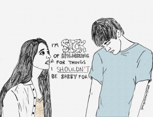 500x383 drawing art couple girlfriend boyfriend words pencil cartoon - Girlfriend Drawing