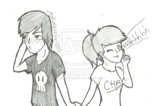 300x210 love drawing for girlfriend - Girlfriend Drawing