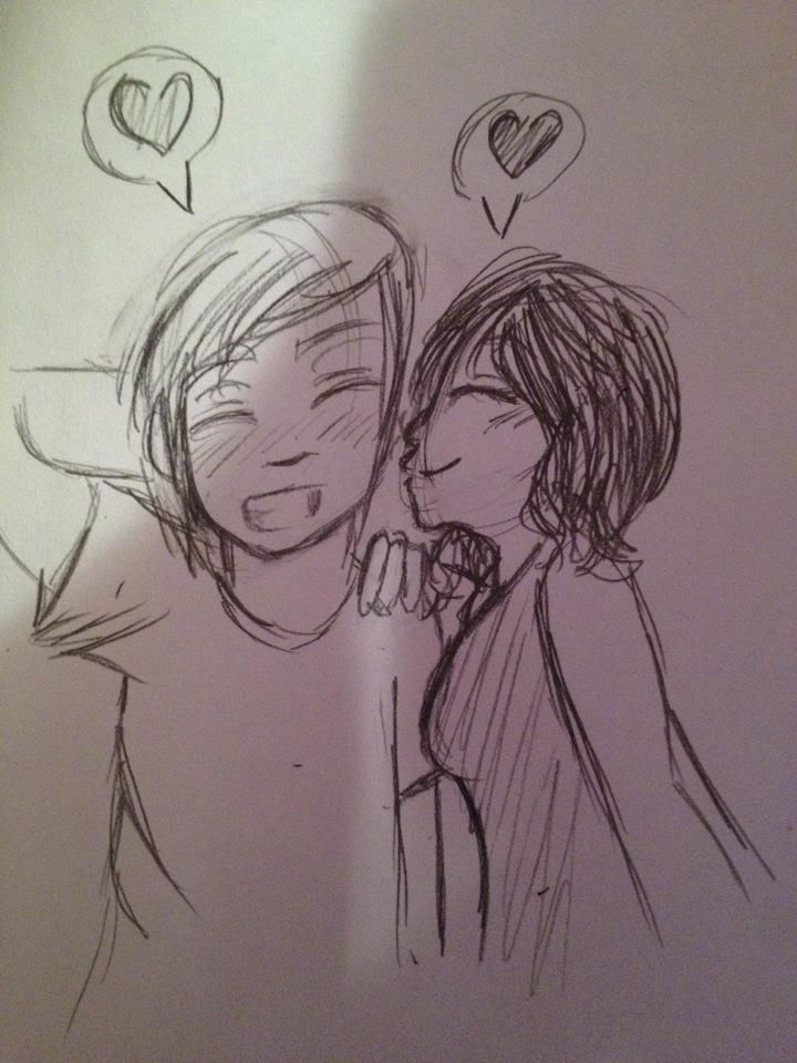 720x960 me boyfriend girlfriend drawing doodle nikki greg spiffy kelia - Girlfriend Drawing