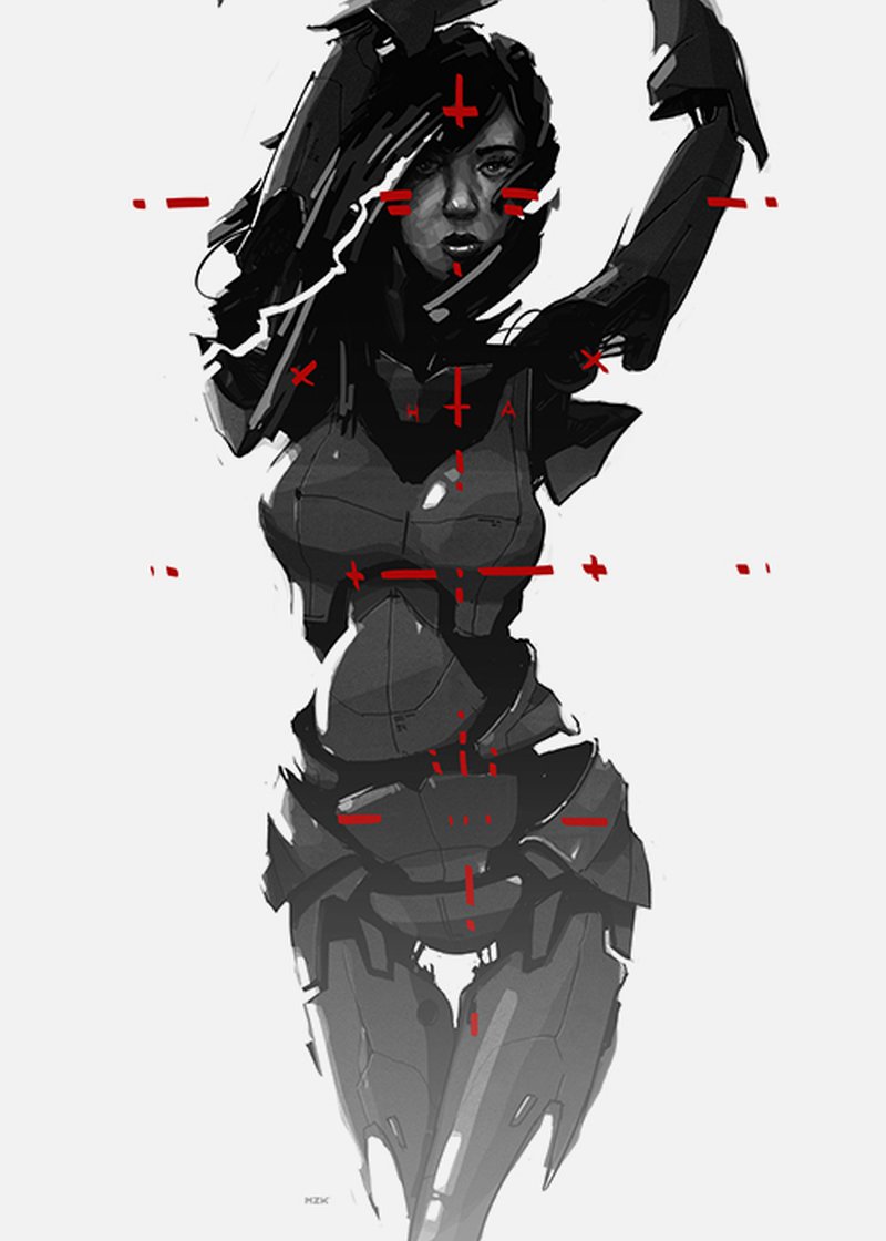 800x1120 Kaloian Toshev 'i Draw Girls' - Girls Drawings