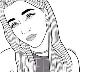 300x250 Images About Tumblr Girls Drawings On We Heart It See More - Girls Drawings