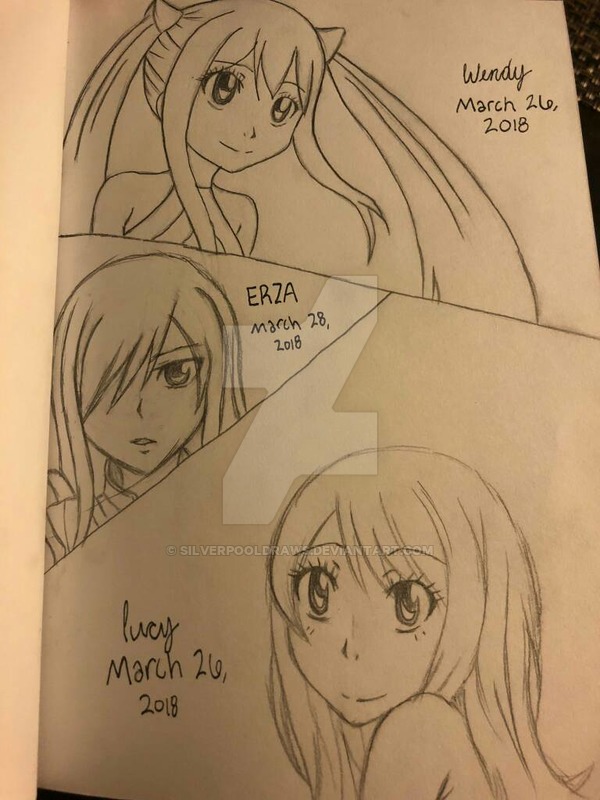 600x800 The Three Girls Drawings! - Girls Drawings