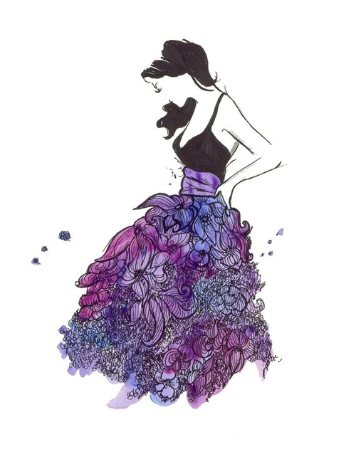 500x631 image in girly - Girly Drawings