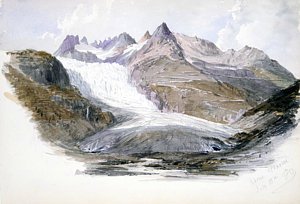 300x204 mountain glacier drawings fine art america - Glacier Drawing