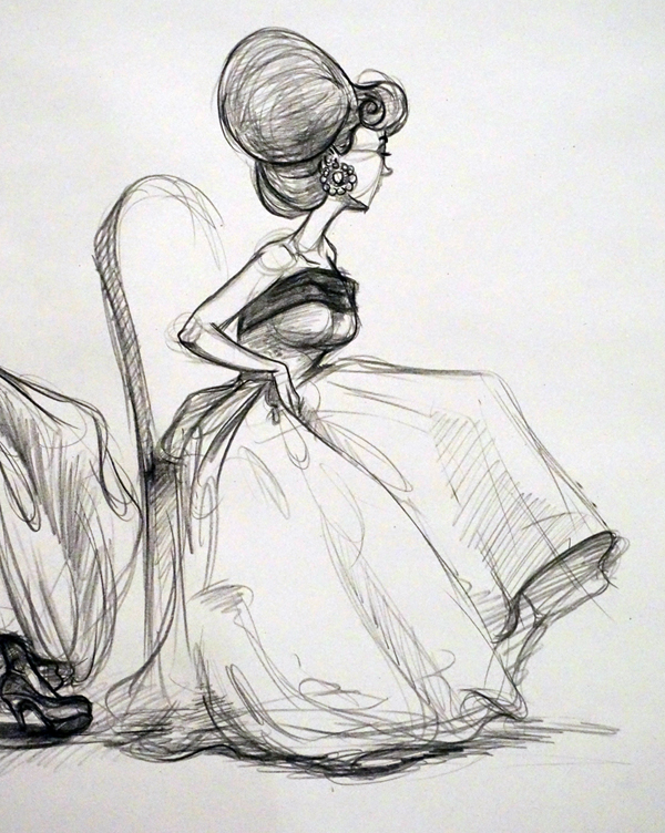 600x752 Jazmine Rosales Glamour The Drawing Club - Glamour Drawing