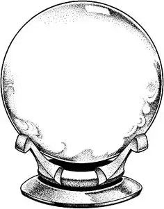 236x301 crystal ball drawing - Glass Ball Drawing