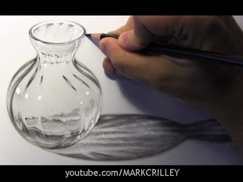 480x360 Drawing Time Lapse Glass Bottle - Glass Bottle Drawing