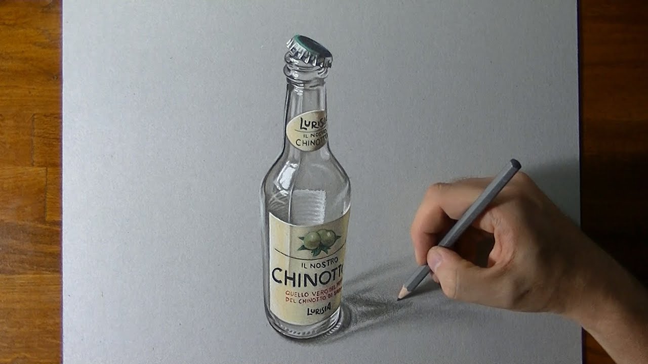 1280x720 glass bottle glass bottle drawing - Glass Bottle Drawing