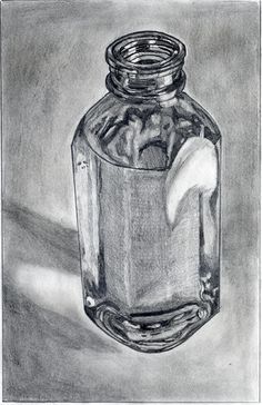 236x364 Image Result For Glass Jar Drawing Art Drawing Drawings, Art - Glass Bottle Drawing