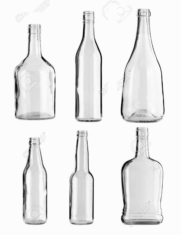 612x792 tonal drawing glass bottle for free download - Glass Bottle Drawing