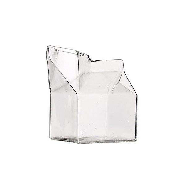 600x600 Clear Glass Milk Jug - Glass Of Milk Drawing