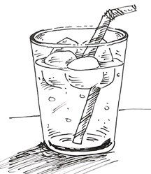 216x249 How To Draw A Glass Of Water Real Easy Shoo Rayner Author - Glass Of Water Drawing