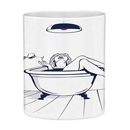 425x425 Funny Coffee Mug With Quote Wine Ounces Funny - Glass Of Wine Drawing