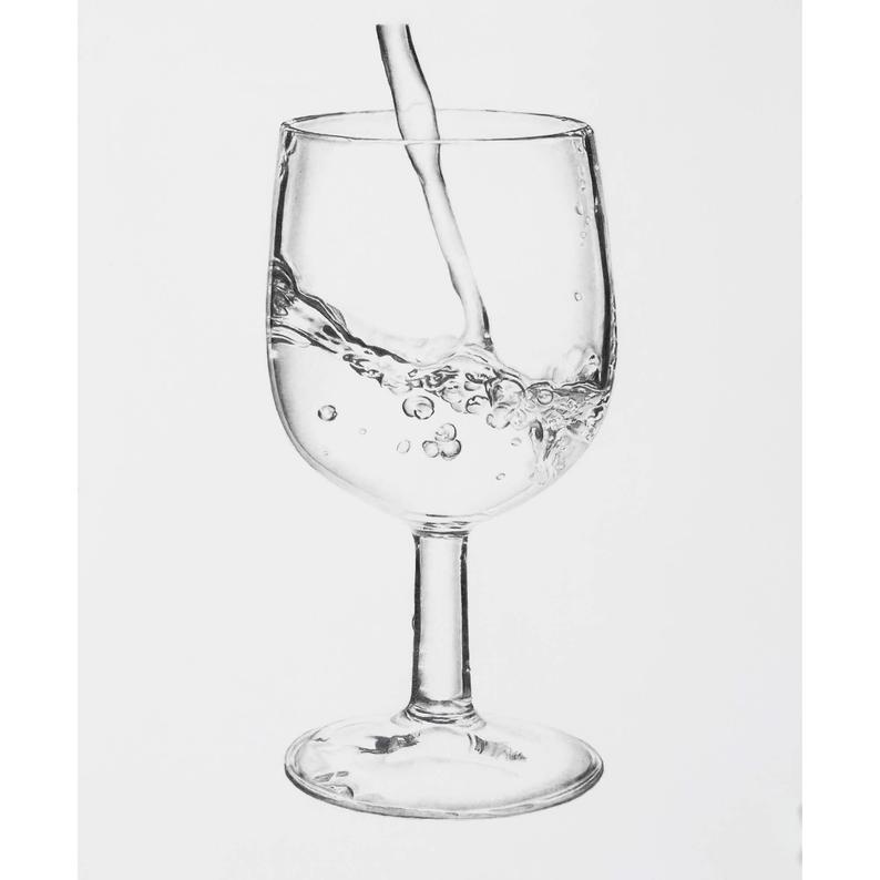 794x794 Wine Glass Print Of Graphite Pencil Drawing Etsy - Glass Pencil Drawing