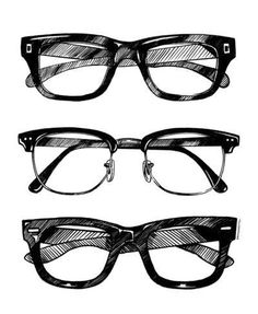 236x287 best glasses images in eyewear, glasses, drawings - Glasses Drawing