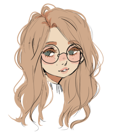 400x472 Cute Glasses Fille Dessins Lunettes Kawaii Inspiring Ideas - Glasses Drawing