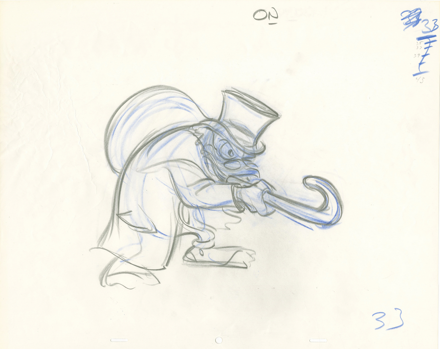 900x714 glen keane mickey's christmas carol production drawing - Glen Keane Drawing